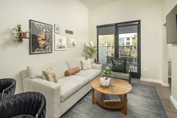 Spacious living room